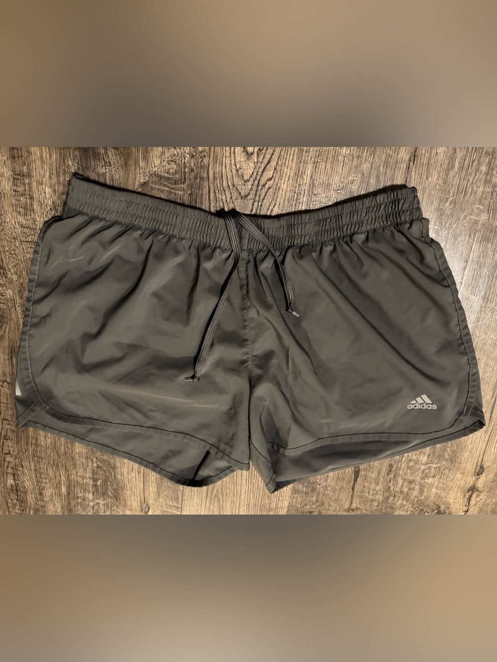 adidas Men's Dark Gray Athletic Shorts